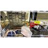 Image 2 : SHELF OF ASSORTED TOOLS INCLUDING; JOBMATE ANGLE GRINDER, WAXER, BIT ORGANIZER WITH CONTENTS & MORE