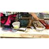 Image 3 : SHELF OF ASSORTED ITEMS INCLUDING; SERVING TRAY, ALLEN KEYS, LED LIGHTBULB & MORE