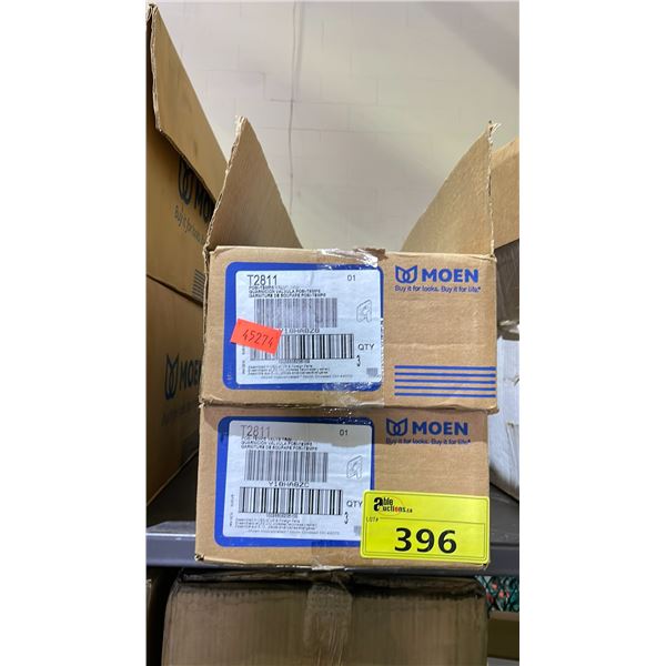 LOT OF 6 MOEN T2811 DOOR HANDLES