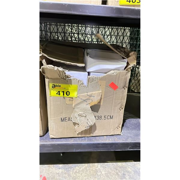 BOX OF QUALITY HARDWARE DALE ARC DOOR HANDLES 50894 PS-SN