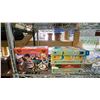 Image 2 : SHELF OF ASSORTED ITEMS INCLUDING; BONE CHINA TEACUPS, DVD'S, SALT LAMP & MORE