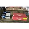 Image 2 : SHELF OF ASSORTED ITEMS INCLUDING; BATHROOM FAUCET, METAL DETECTOR, DOOR HANDLE SET & MORE
