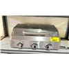 Image 1 : NXR 3 BURNER TABLE TOP PROPANE GAS GRILL (UNKNOWN WORKING CONDITION, MAY BE MISSING PARTS)