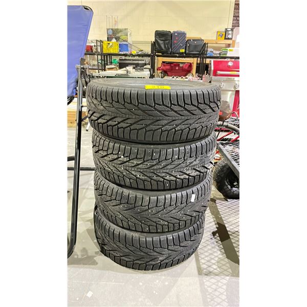 SET OF 4 NOKIAN HAKKAPELIITA R2 SUV 235/60R17 106R XL TIRES