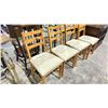 Image 2 : 4 WOODEN CHAIRS