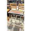 Image 1 : COCKTAIL WOODEN SIDE TABLE