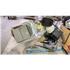 Image 2 : PALLET OF ASSORTED ITEMS INCLUDING; SHREDDER, CAT POWER STATION, WINDSHIELD WIPERS & MORE
