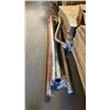 Image 1 : LOT OF ASSORTED ITEMS INCLUDING; PLASTIC & METAL BARS, CAR PARTS & MORE