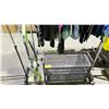 Image 1 : SHOE RACK, BISSELL CARPET CLEANER & CLOTHING RACK