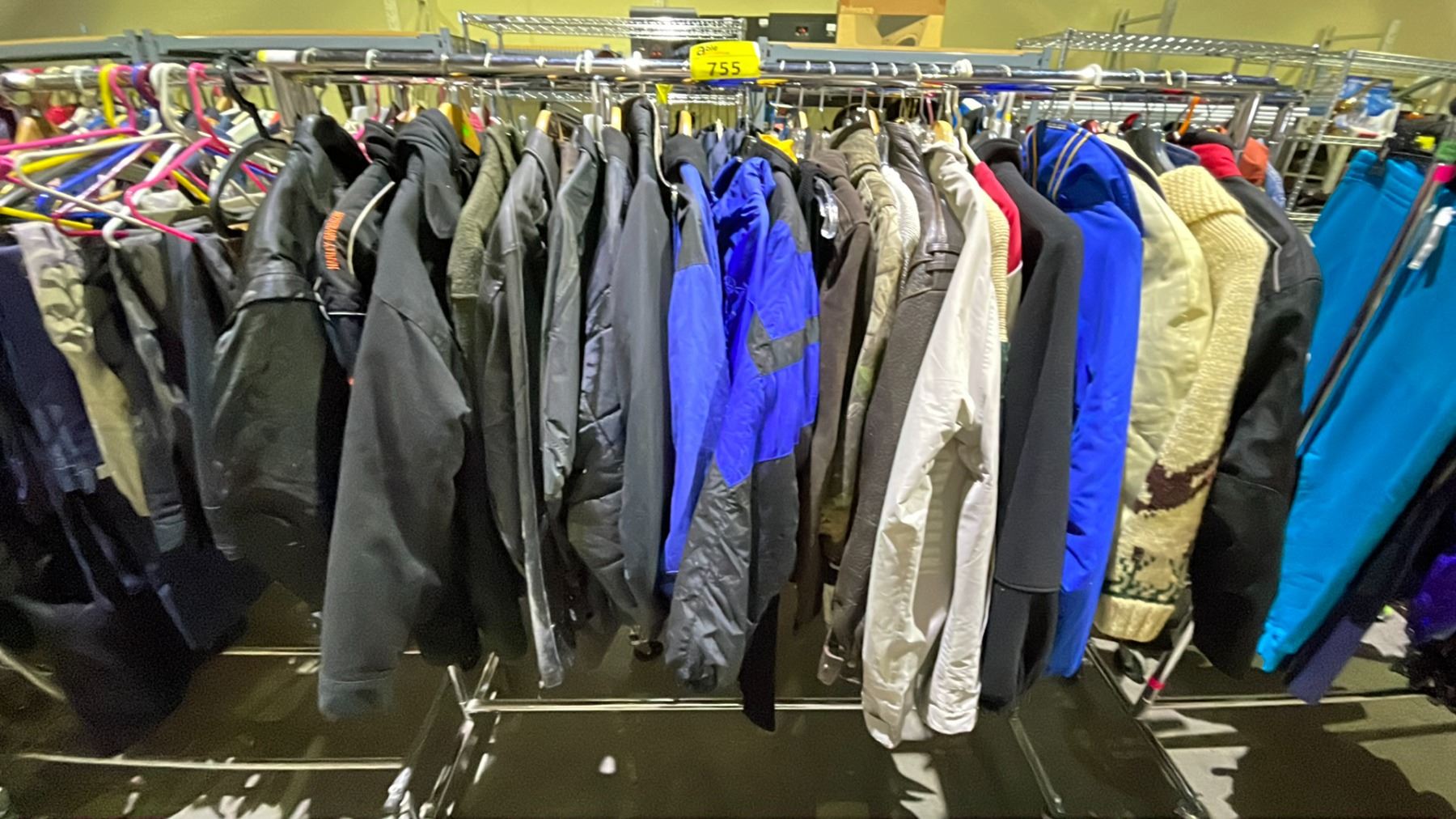 RACK OF ASSORTED CLOTHING (RACK NOT INCLUDED) - Able Auctions