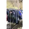 Image 3 : RACK OF ASSORTED CLOTHING (RACK NOT INCLUDED)