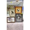 Image 1 : LOT OF ASSORTED FRAMED ARTWORK
