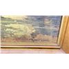 Image 2 : FRAMED ARTWORK BY ROBERT WOOD TITLED "AUTUMN SUNSET"