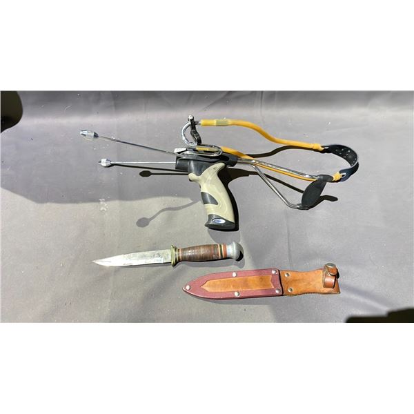 PRO DIABLO SLING SHOT & KNIFE