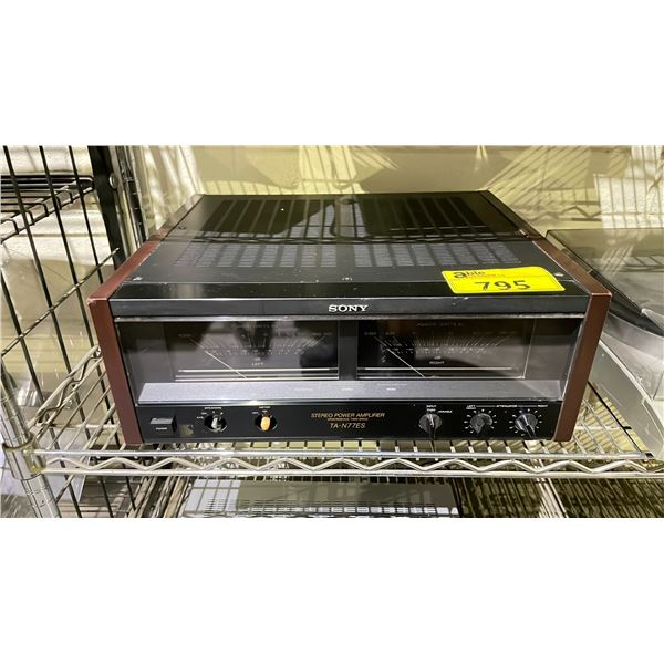 SONY STEREO POWER AMPLIFIER TA-N77ES