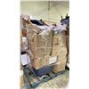 Image 2 : PALLET OF ASSORTED ESTATE ITEMS INCLUDING; FOLDING CHAIR, HANGER RACKS, DVD CASES & MORE