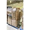 Image 3 : PALLET OF ASSORTED ESTATE ITEMS INCLUDING; FOLDING CHAIR, HANGER RACKS, DVD CASES & MORE