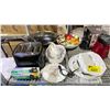 Image 2 : SHELF OF ASSORTED ITEMS INCLUDING; MAGIC BULLET, POPCORN MAKER, TOASTER, WAFFLE MACHINE & MORE