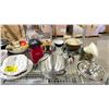 Image 3 : SHELF OF ASSORTED ITEMS INCLUDING; MAGIC BULLET, POPCORN MAKER, TOASTER, WAFFLE MACHINE & MORE