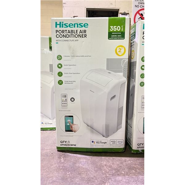 HISENSE 8000 BTU PORTABLE AIR CONDITIONER