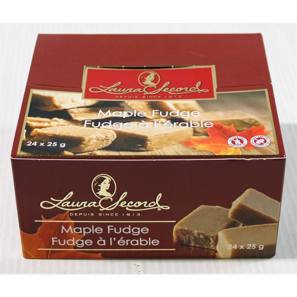 24 X 25G LAURA SECORD MAPLE FUDGE