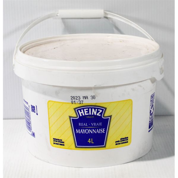 4L HEINZ REAL MAYONNAISE 