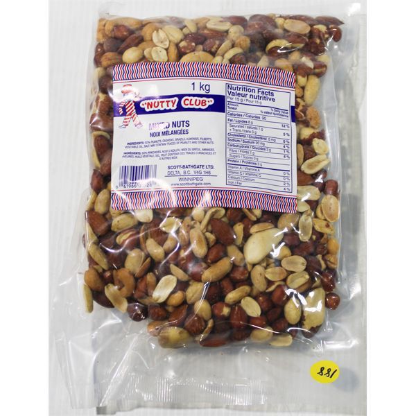 1 KG NUTTY CLUB MIXED NUTS