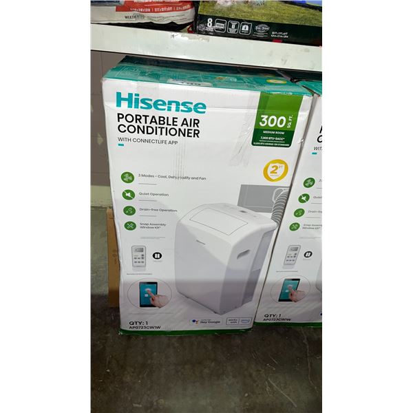 HISENSE 7000 BTU PORTABLE AIR CONDITIONER