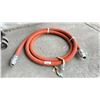 Image 1 : 30' X 2" COUPLED SUCTION HOSE