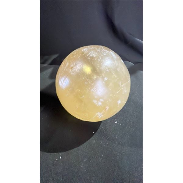 HONEY ORANGE CALCITE SPHERE RETAIL $489.00