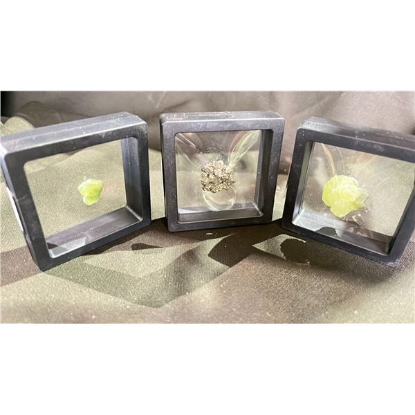 PYRITE, PERIDOT, & GREEN FLUORITE