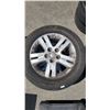 Image 3 : SET OF 2 ANTARES DRIP 20 225/65R17 102S TIRES ON DODGE 5 BOLT METAL RIMS &