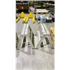 Image 2 : 2 ALUMINUM FOLDING SAW HORSES