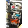 Image 2 : 2- 5 TIER SHELVING UNITS *MISSING SHELVES*
