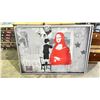 Image 1 : FRAMED ART PIECE APPROX 55X39.5"