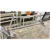 Image 2 : ALUMINIUM HEADACHE RACK WITH LIGHT APPROX. 69"