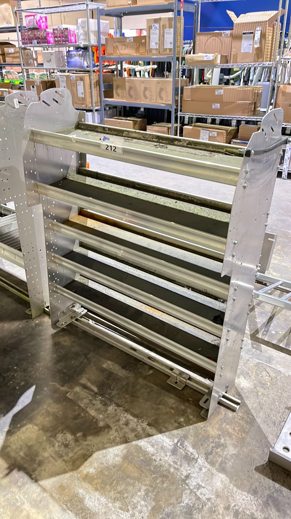 Vericle Racking RANGER DESIGN ALUMINIUM INTERIOR VEHICLE RACKING - Able Auctions