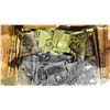 Image 2 : BOX OF 2 PACK BLACK AND GREEN TACTICAL FANNY PACKS