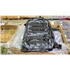 Image 2 : BOX OF STANDARD BLACK CAMEO FISHING TACKLE BACKPACKS