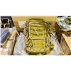 Image 2 : BOX OF STANDARD TAN FISHING TACKLE BACK PACKS