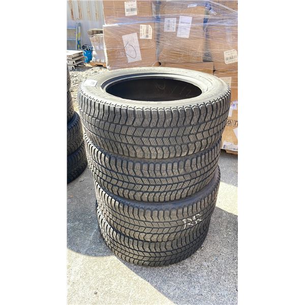 SET OF 4 BLIZZARD MASTER P225/60R18 TIRES