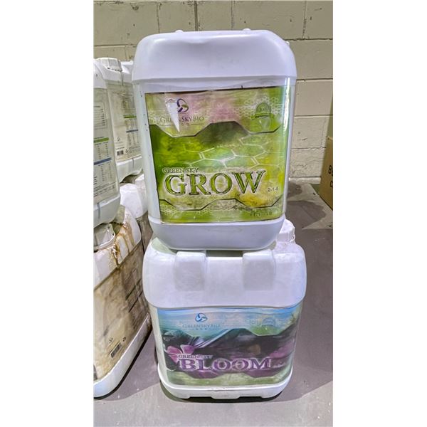 GREEN SKY BIO- GREEN SKY GROW 10L AND GREEN SKY BLOOM 24L