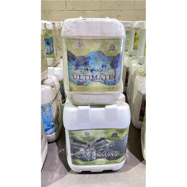 GREEN SKY BIO- GREEN SKY ULTIMATE 10L AND GREEN SKY CAL-MAG 24L