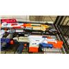 Image 2 : SHELF LOT OF NERF GUNS