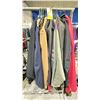 Image 2 : LOT OF ASSORTED RAIN COATS, SUIT JACKETS AND VESTS BRANDS INCLUDING; HUNT ORIGINAL, HELLY HANSEN,