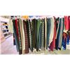 Image 2 : RACK OF ASSORTED CLOTHING INCLUDING; DRESS PANTS, SHORTS, JEANS AND MORE
