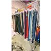 Image 3 : RACK OF ASSORTED CLOTHING INCLUDING; DRESS PANTS, SHORTS, JEANS AND MORE