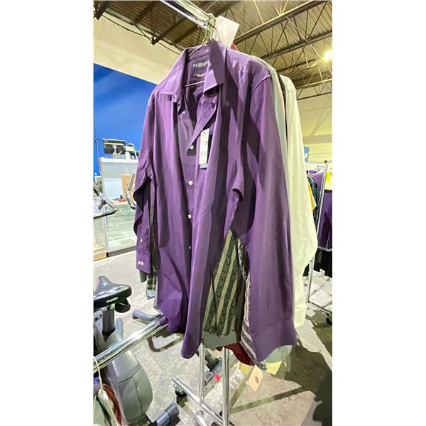 LOT OF ASSORTED MEN'S DRESS SHIRTS