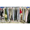 Image 2 : RACK OF ASSORTED CLOTHING INCLUDING; DRESS SHIRTS, SWEATERS, T-SHIRTS AND MORE