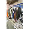 Image 3 : RACK OF ASSORTED CLOTHING INCLUDING; SWEATERS, HOODIES, SHIRTS AND MORE
